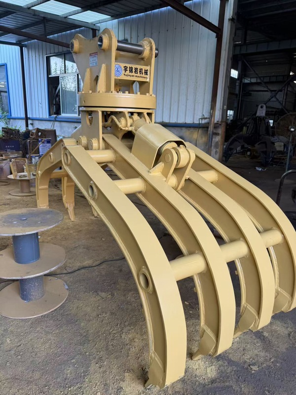 大开口管排抓管机